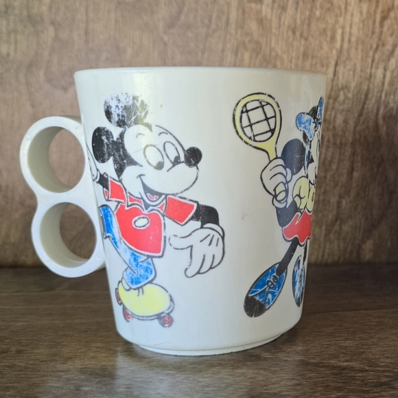 Disney Other - Vintage Disney Mickey Minnie Mouse Donald Duck Cartoon Mug